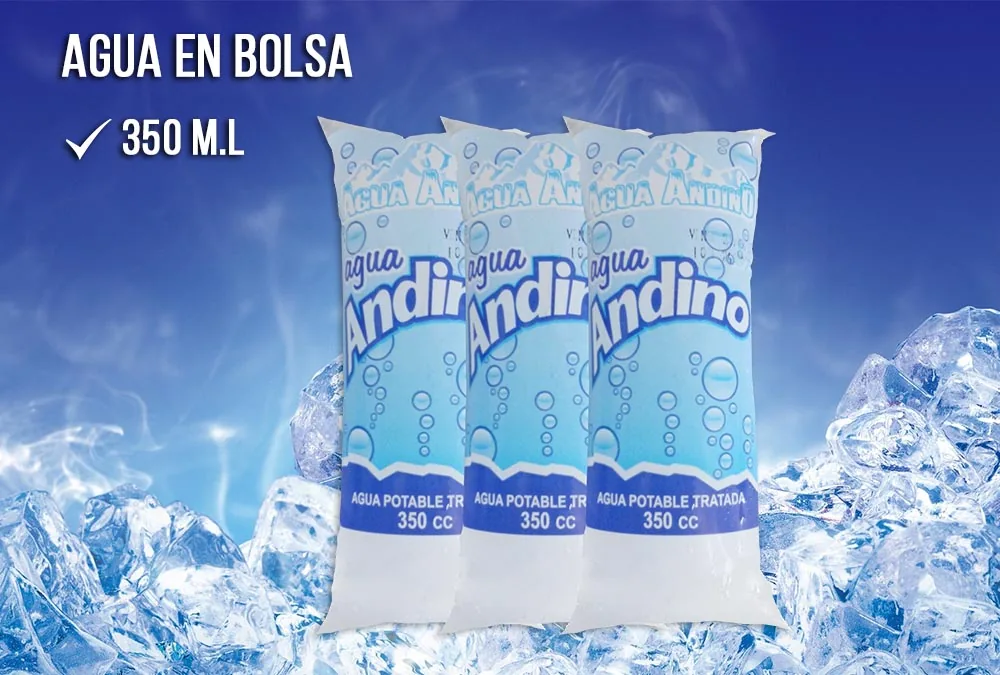 Agua en bolsa Andino